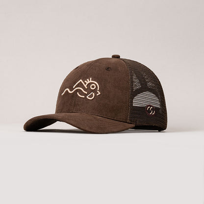 SIZMO Quetzal Gamuza - Cafe quemado con Beige