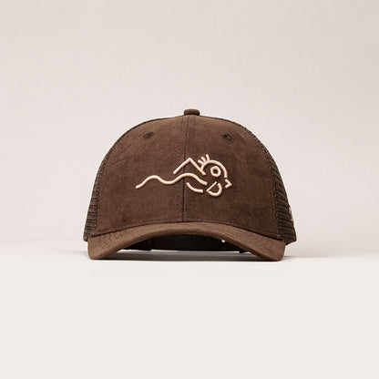 SIZMO Quetzal Gamuza - Cafe quemado con Beige