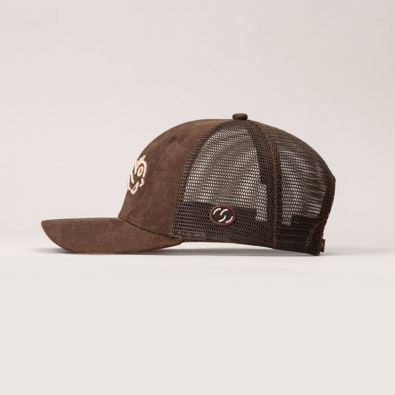 SIZMO Quetzal Gamuza - Cafe quemado con Beige