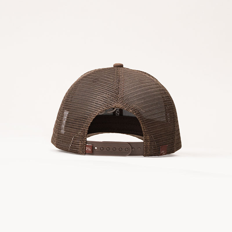 SIZMO Quetzal Gamuza - Cafe quemado con Beige