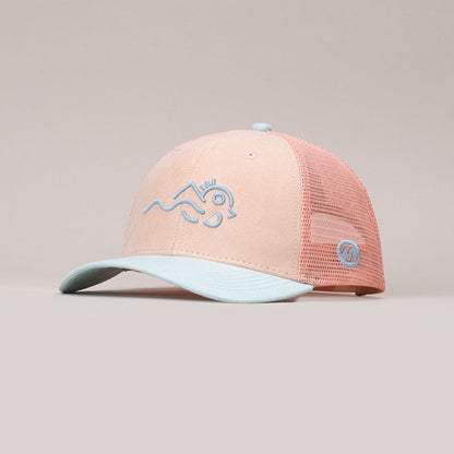 SIZMO Quetzal Gamuza - Rosado con Celeste