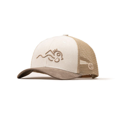 GORRA QUETZAL GUATEMALA TRUCKER BIEGE - GORRAS PARA VIAJAR 