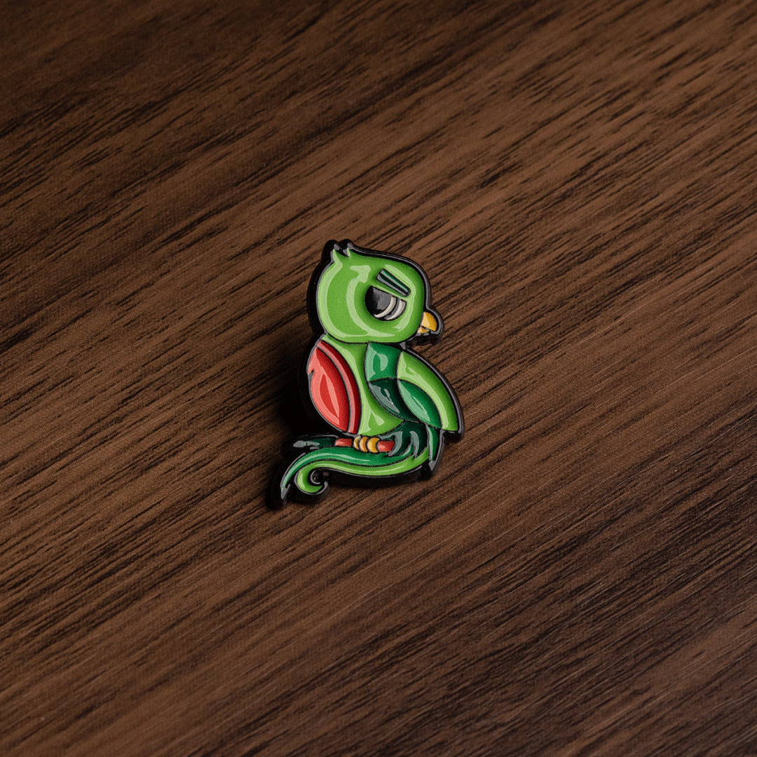 PIN Metalico - Quetzal