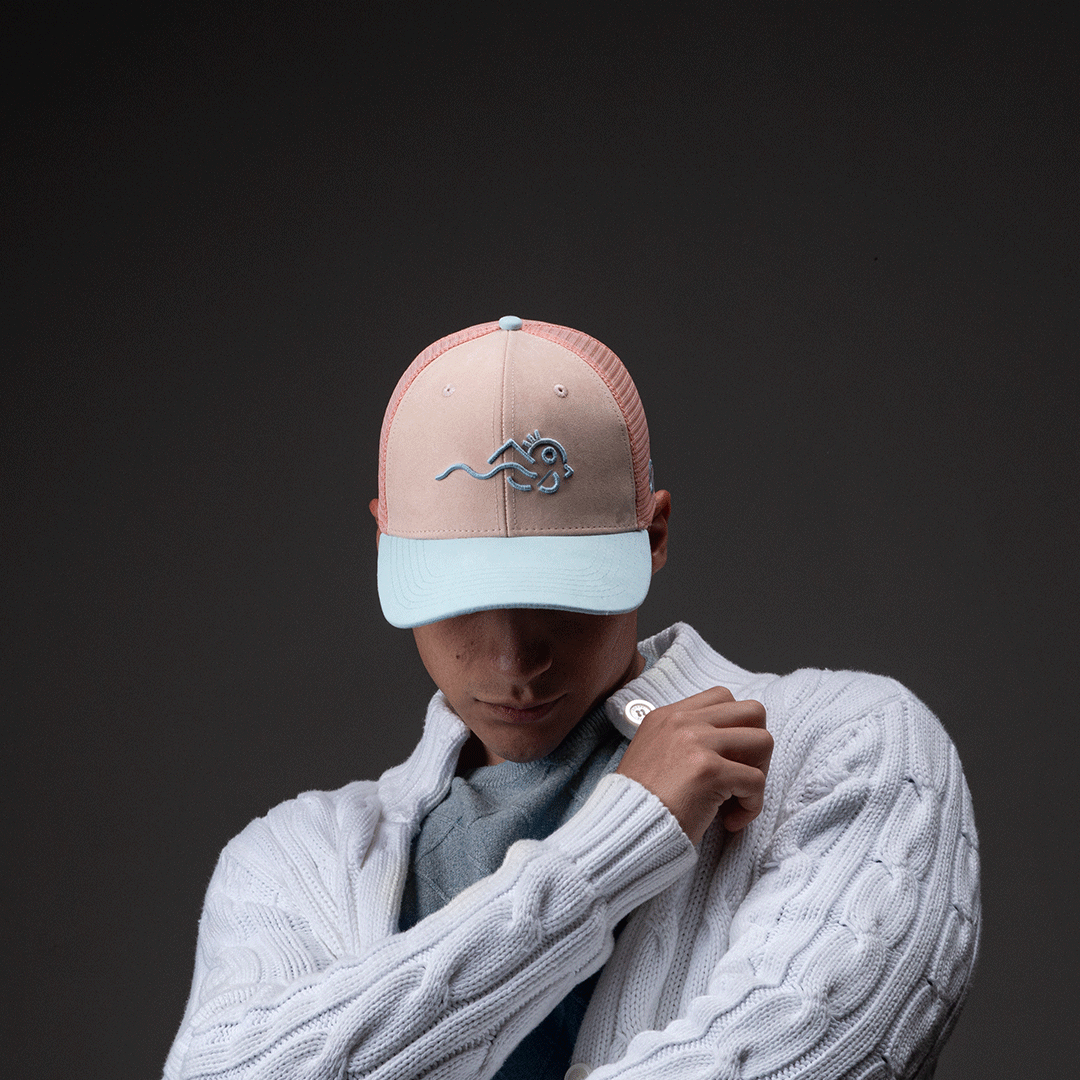 SIZMO Quetzal Gamuza - Rosado con Celeste