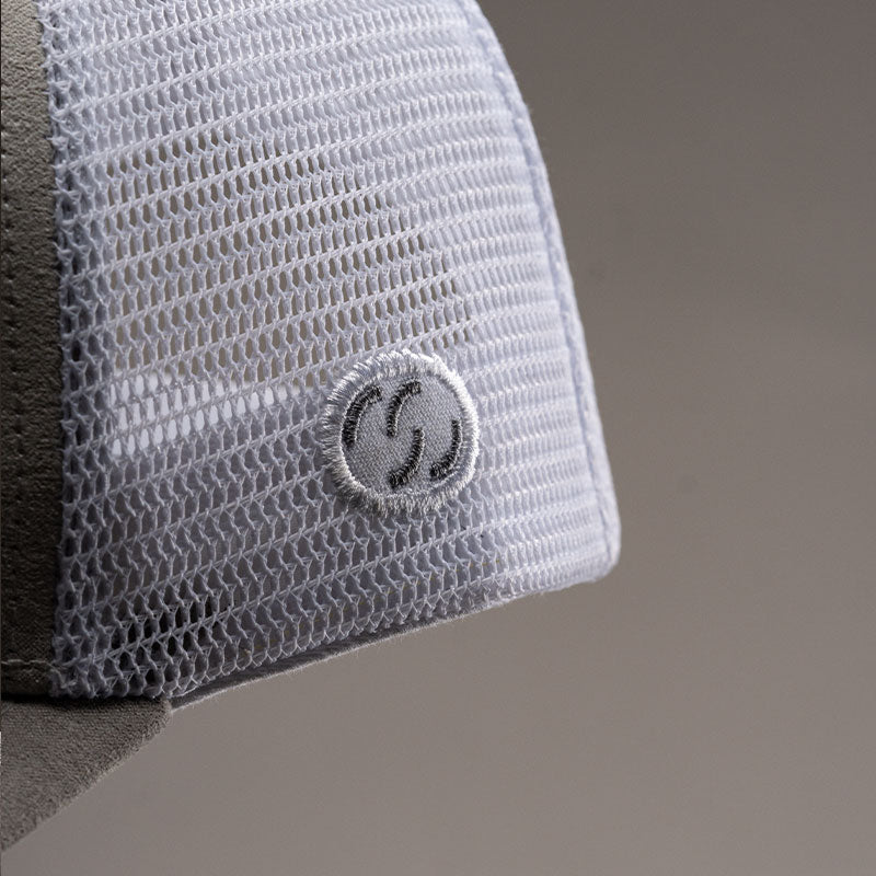 SIZMO Quetzal Gamuza - Gris con Blanco