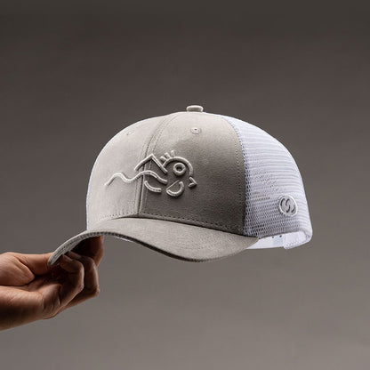SIZMO Quetzal Gamuza - Gris con Blanco